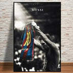 Legendary Football Heritage Lionel Messi HD Canvas Art