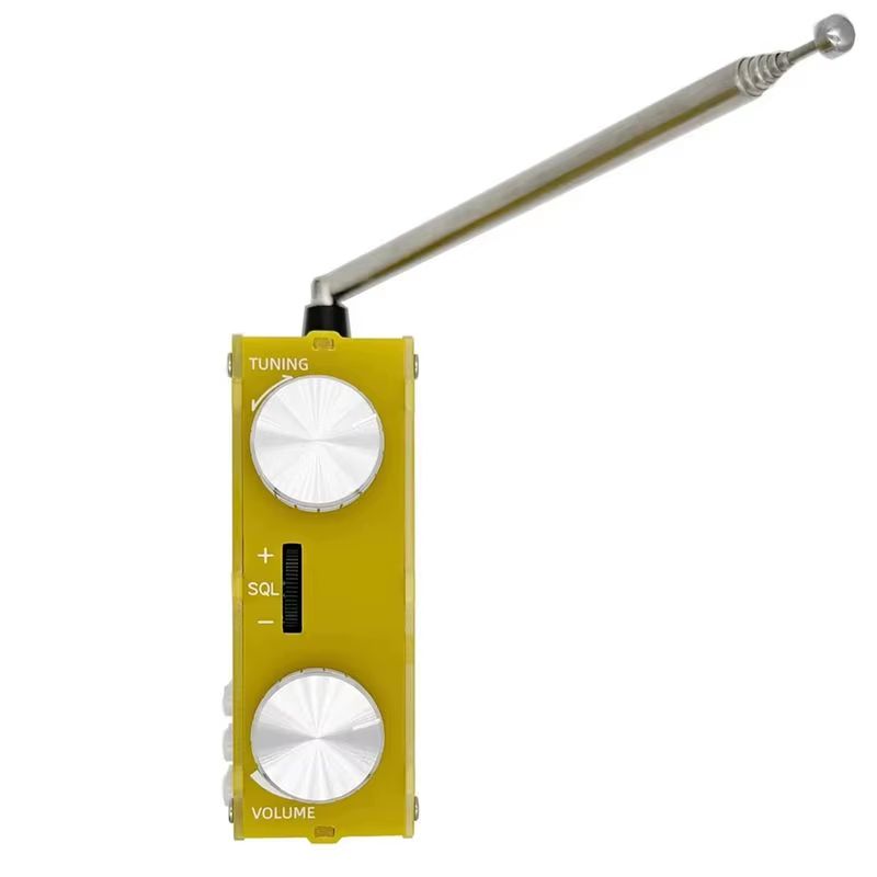 Full Band DSP Radio with High Sensitivity FM AM Shortwave and 2.8 Inch Display