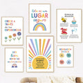 Growth Mindset Poster for Therapist Office Decor and Mental Health Wall Art