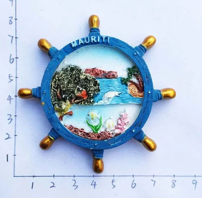 Mauritius Dodo Bird Fridge Magnet 3D Resin Travel Souvenir Collectible