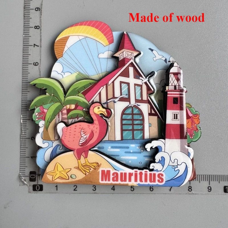 Mauritius Dodo Bird Fridge Magnet 3D Resin Travel Souvenir Collectible