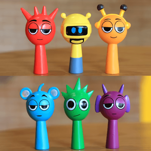 24-Piece Sprunki Doll Set Cartoon PVC Mini Figurines Collection