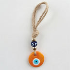 Handcrafted Evil Eye Wall Hanging Glass Protection Charm