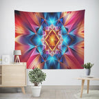 Bohemian Mandala Tapestry Wall Hanging for Hippie Room Decor