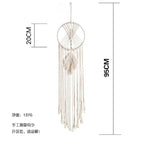 Nordic Macrame Dream Catcher Boho Wall Hanging for Nursery, Ramadan and Eid Decor
