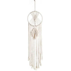 Nordic Macrame Dream Catcher Boho Wall Hanging for Nursery, Ramadan and Eid Decor