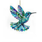 Acrylic Hanging Ornament Bird Flower Decor Animal Pendant for Window Car and Backpack