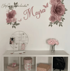 Custom Wooden Name Sign Personalized Nursery Wall Decor for Baby Room