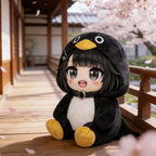 Penguin Plush Toy Soft Stuffed Penguin Doll for Kids & Cute Room Decor