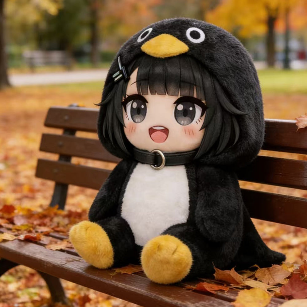 Penguin Plush Toy Soft Stuffed Penguin Doll for Kids & Cute Room Decor