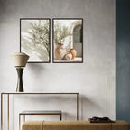 Mediterranean Olive Tree Landscape Wall Art Canvas Print