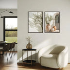 Mediterranean Olive Tree Landscape Wall Art Canvas Print