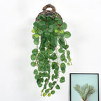 Artificial Eucalyptus Hanging Vines – Tropical Fake Rattan Wall Decor for Home, Wedding & Balcony