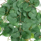 Artificial Eucalyptus Hanging Vines – Tropical Fake Rattan Wall Decor for Home, Wedding & Balcony