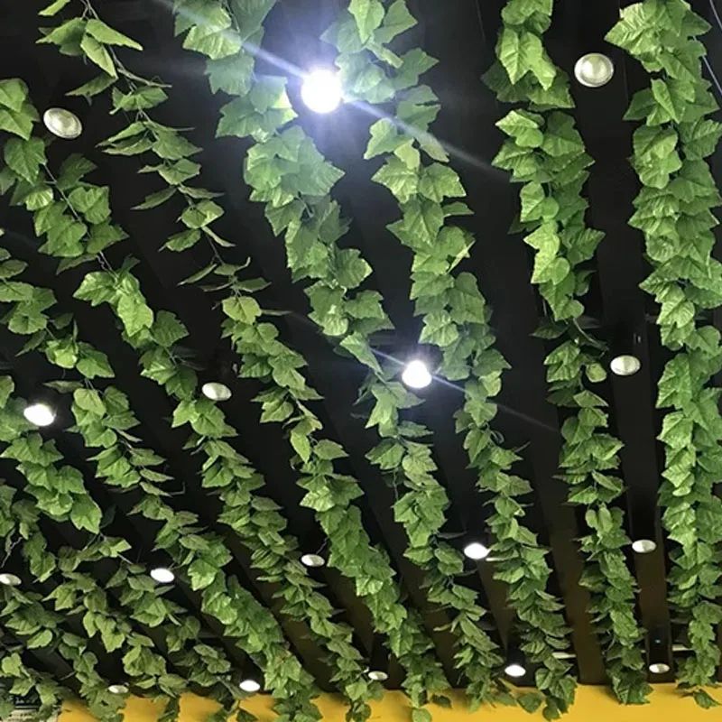 30pcs Artificial Ivy Leaf Hanging Vines – Faux Greenery Garland for Home, Wedding & Wall Decor