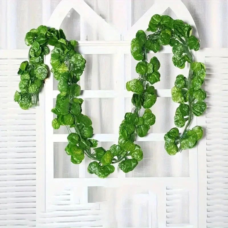 30pcs Artificial Ivy Leaf Hanging Vines – Faux Greenery Garland for Home, Wedding & Wall Decor