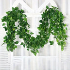 30pcs Artificial Ivy Leaf Hanging Vines – Faux Greenery Garland for Home, Wedding & Wall Decor