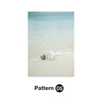 Tropical Ocean Shell Canvas Wall Art Summer Beach Aesthetic Print