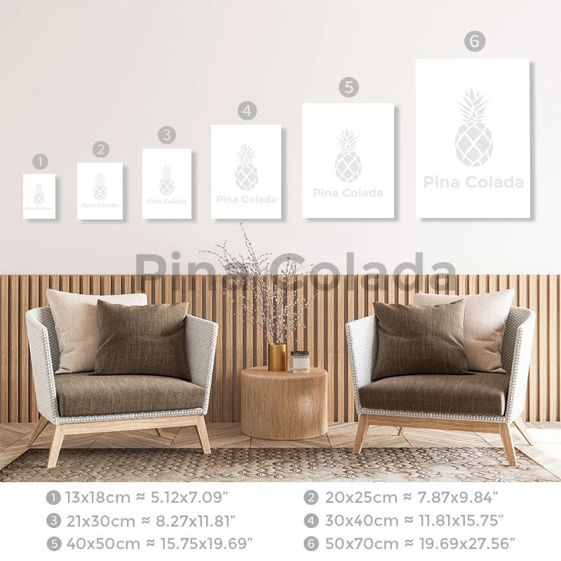 Tropical Ocean Shell Canvas Wall Art Summer Beach Aesthetic Print