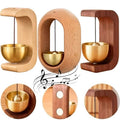 Magnetic Wooden Door Chime Bell Minimalist Shop Entry Wind Chime