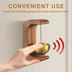 Magnetic Wooden Door Chime Bell Minimalist Shop Entry Wind Chime