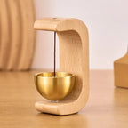 Magnetic Wooden Door Chime Bell Minimalist Shop Entry Wind Chime