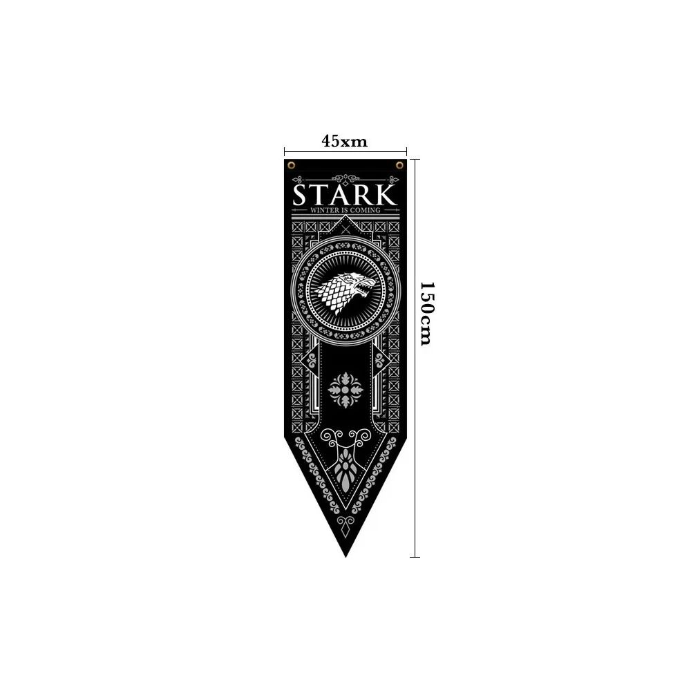 Game of Thrones Inspired Medieval Banner Tapestry Wall Hanging 17.7x59.1in