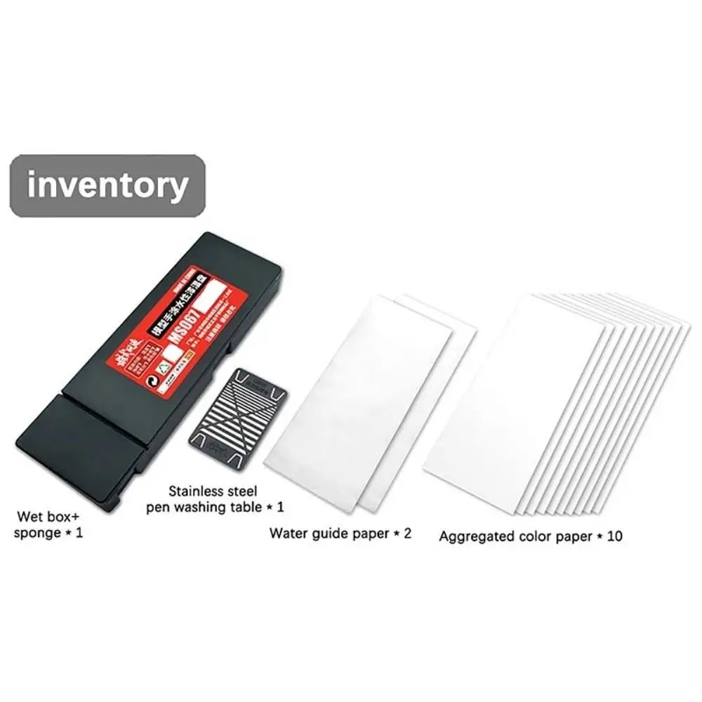 Portable Wet Palette for Miniature Painting and Acrylic Paint Storage