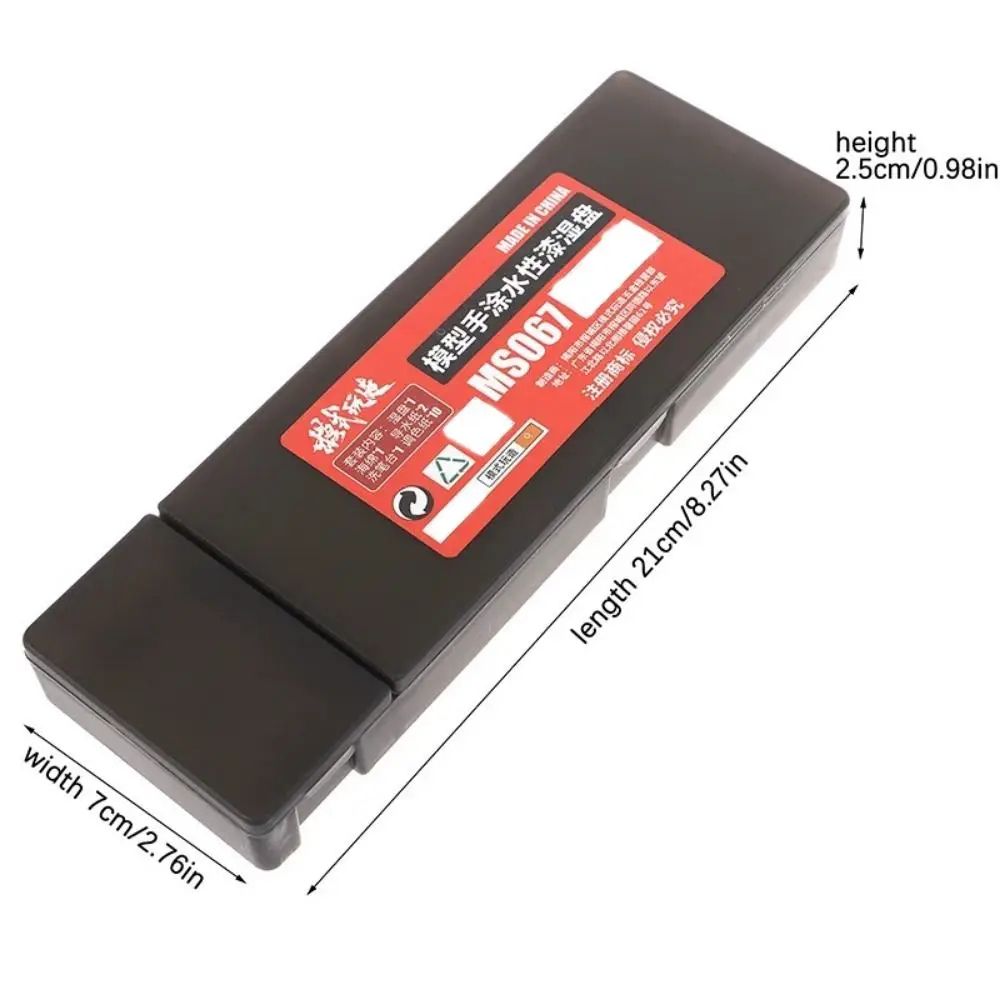 Portable Wet Palette for Miniature Painting and Acrylic Paint Storage