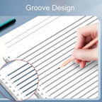 Transparent Calligraphy Stencil Ruler Template for Handwriting Practice