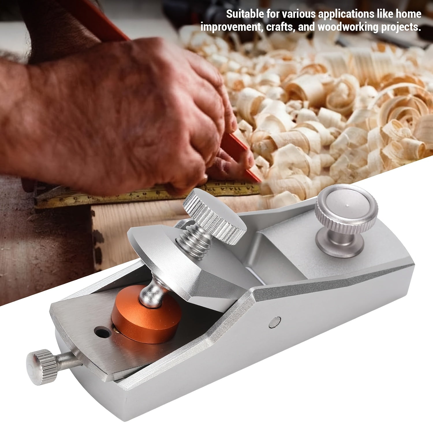 Premium Hand Wood Plane Precision Block Plane Tool for Woodworking & Smooth Finishing