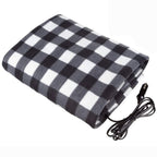 Premium Heated Car Blanket – Cozy Electric Car Heating Blanket with 12V Adapter