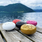 8 Tune Steel Tongue Drum - Portable Hang Drum for Relaxation & Meditation
