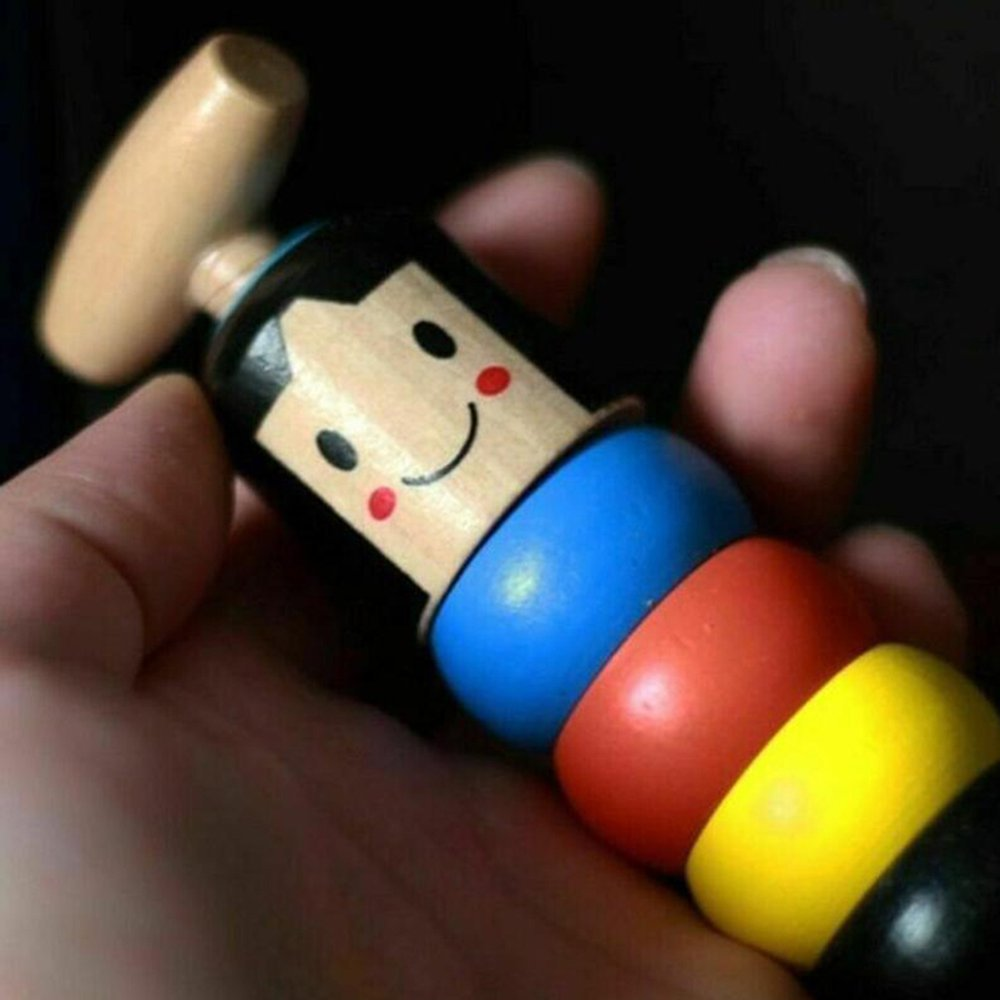 Unbreakable Mr. Immortal Wooden Man Magic Toy – Fun Gift for Kids & Unique Party Trick Toy