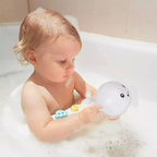 Light Up Whale Bathtub Toy For Kids