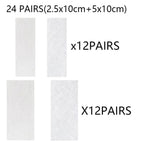 Heavy Weight Hook and Loop Adhesive Mounting Strips – Strong Double-Sided Fasteners for Picture Frames & Wall Hanging