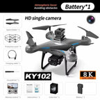 8K Professional Drone with Dual Camera Brushless Quadcopter 10000M Range & Obstacle Avoidance