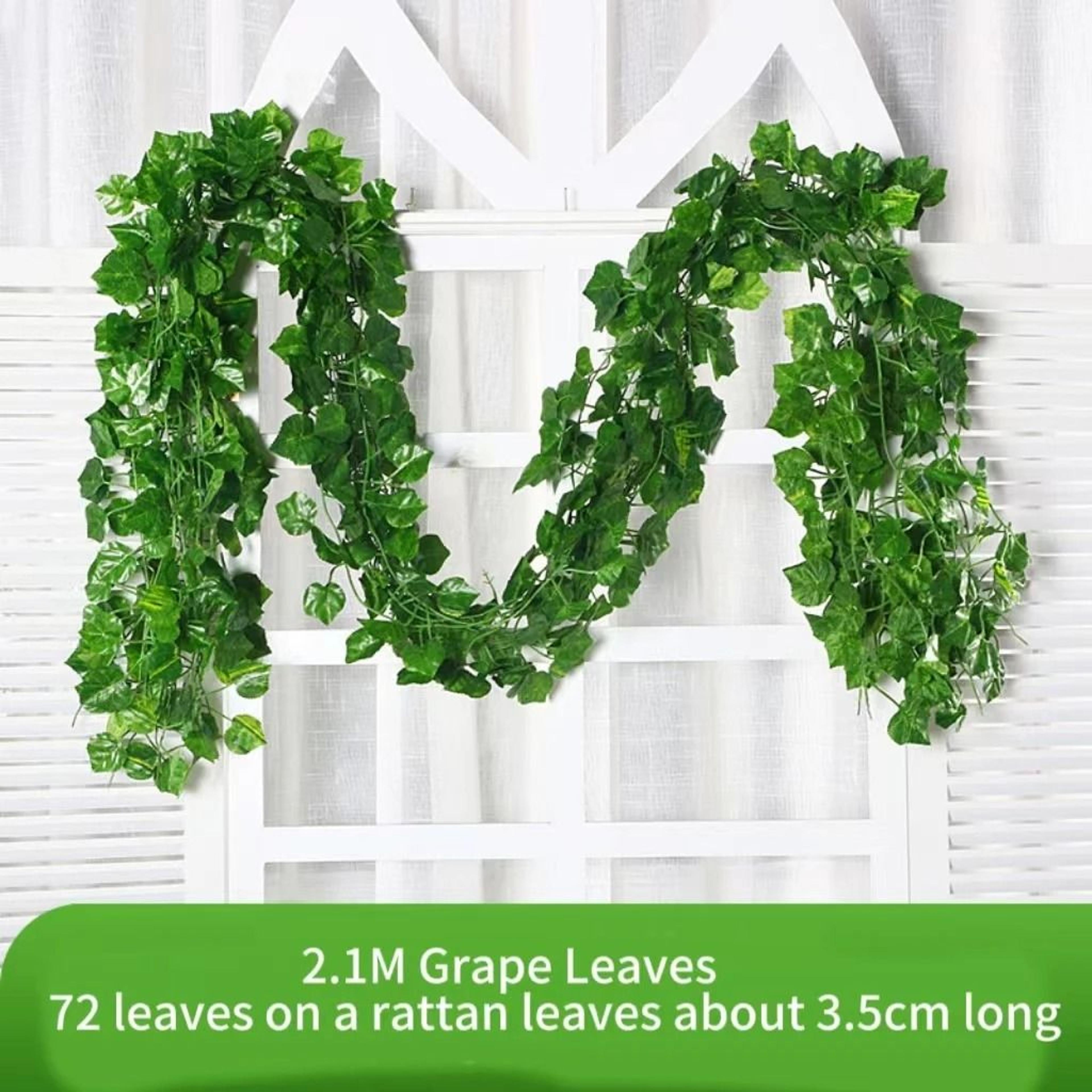 Artificial Ivy Hanging Vine Garland for Wall Room and Wedding Decor
