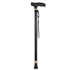 Premium Retractable Adjustable Walking Cane with LED Light for Seniors & Elders