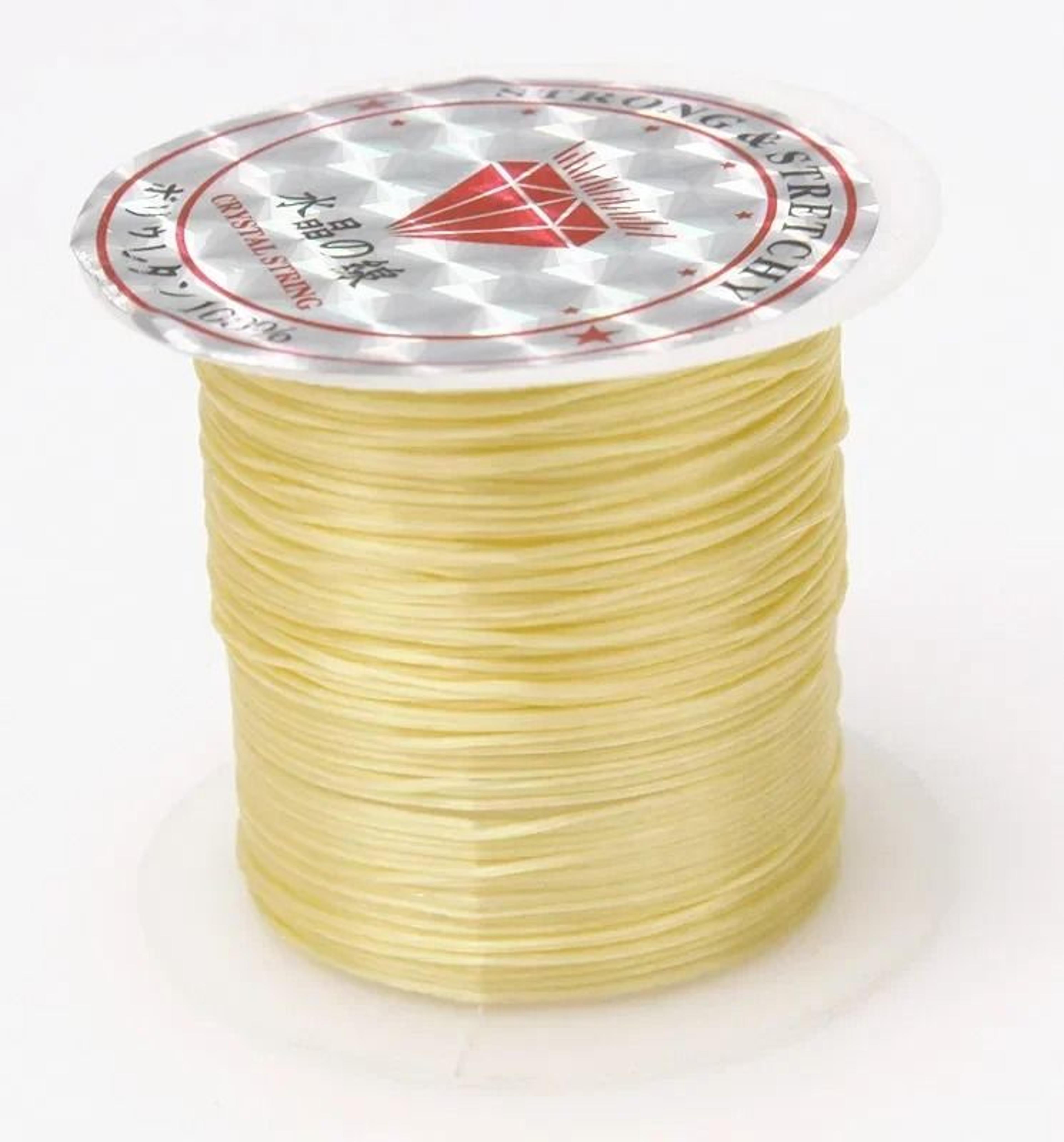Elastic Crystal Beading Cord 1mm Stretch Thread for Jewelry Making