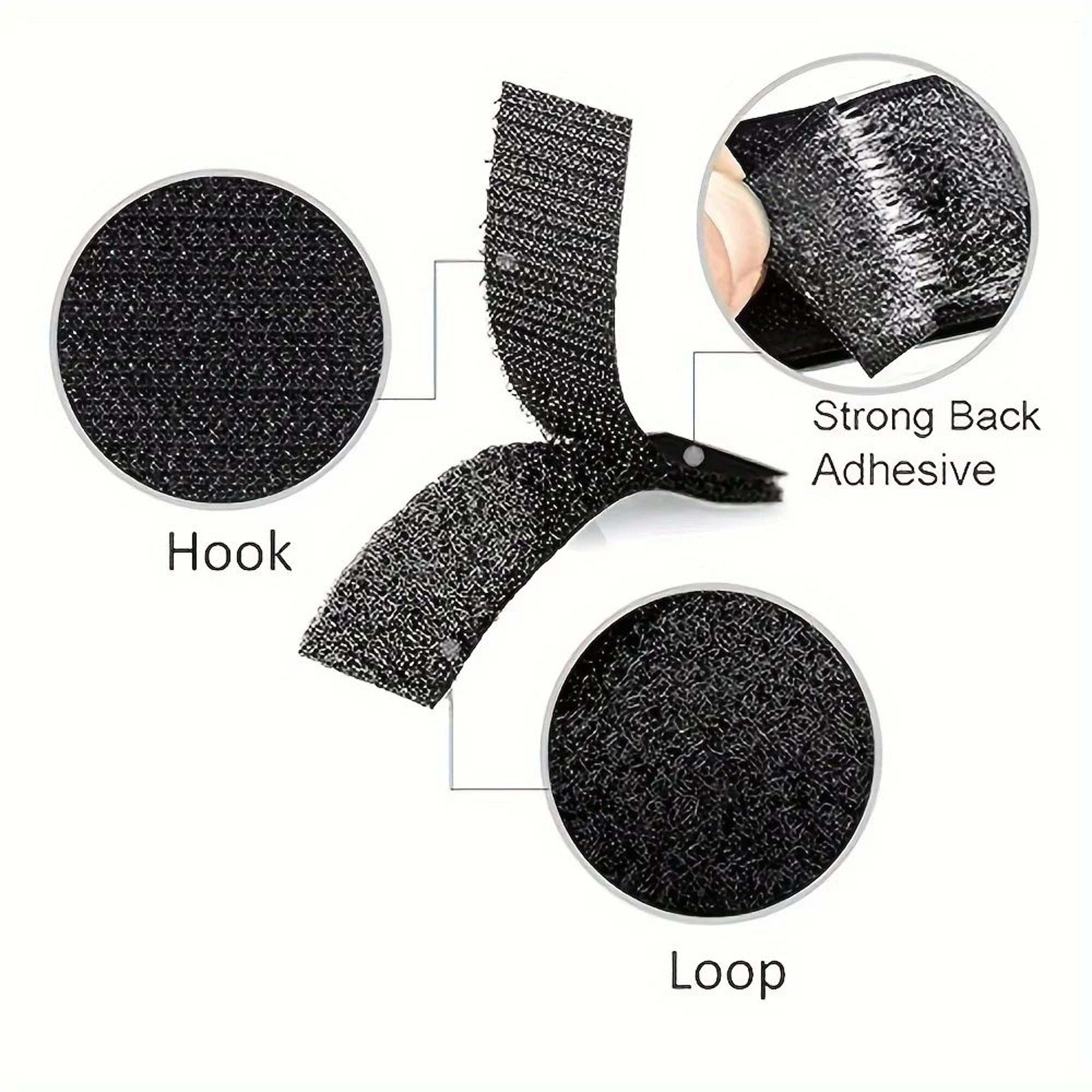 Heavy Weight Hook and Loop Adhesive Mounting Strips – Strong Double-Sided Fasteners for Picture Frames & Wall Hanging