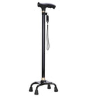 Premium Retractable Adjustable Walking Cane with LED Light for Seniors & Elders