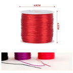 Elastic Crystal Beading Cord 1mm Stretch Thread for Jewelry Making