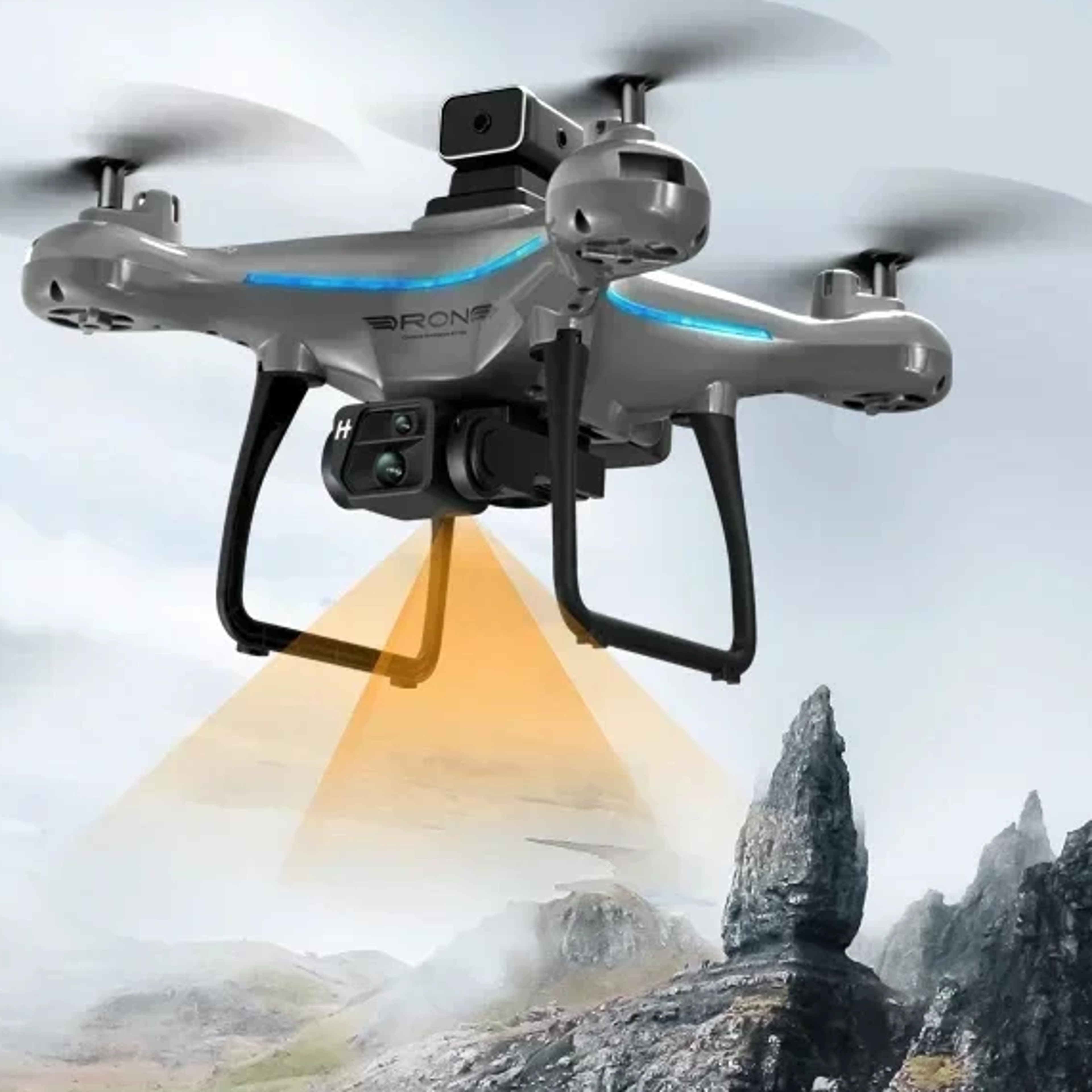 8K Professional Drone with Dual Camera Brushless Quadcopter 10000M Range & Obstacle Avoidance