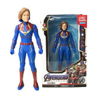 Marvel Superhero Glow Action Figure Set Spider Man Toys, Hulk & Iron Man Mini Collectibles