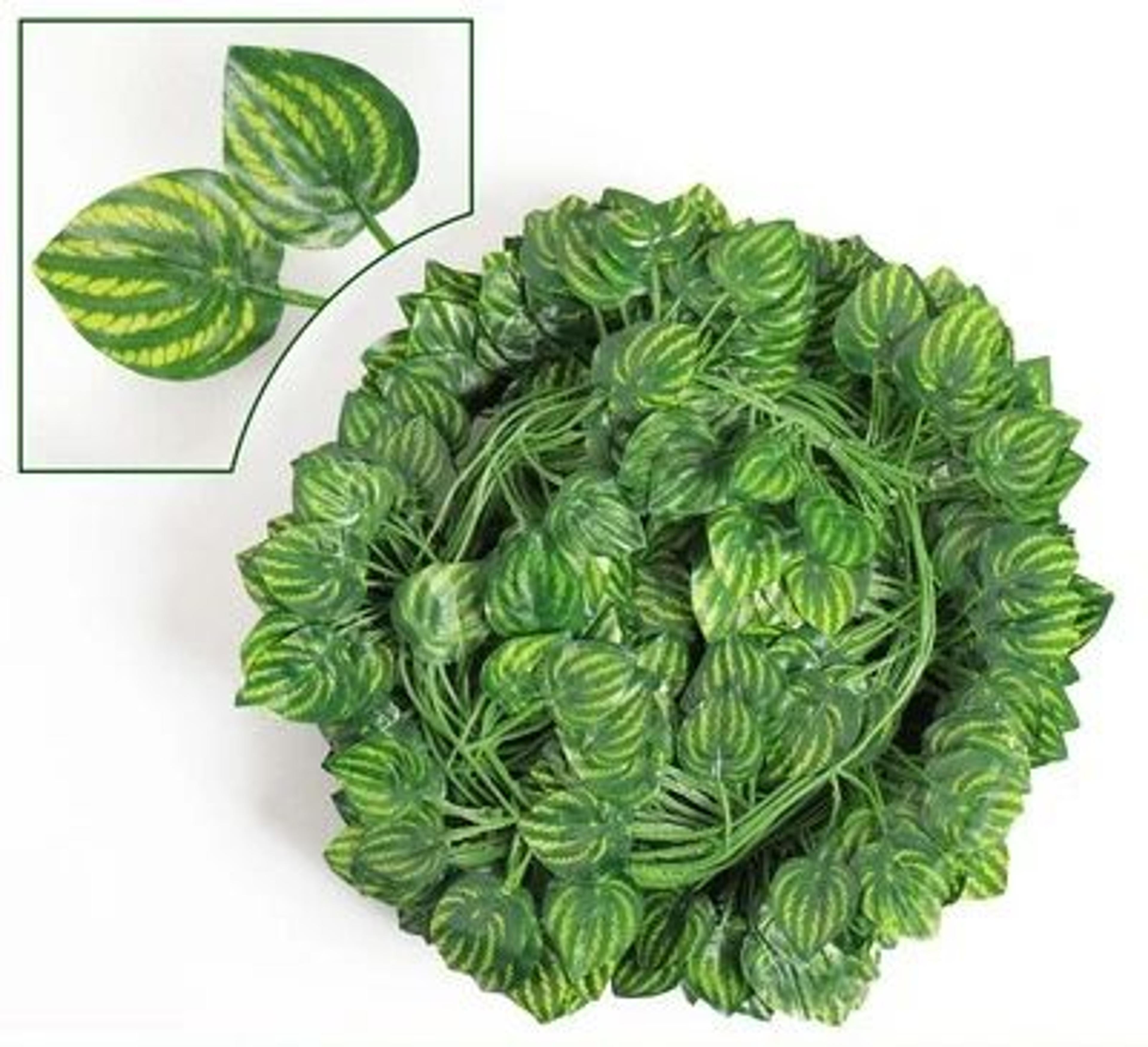 Lush Evergreen Ivy Garland Hanging Vines – Realistic Silk Leaf Wall & Garden Decor