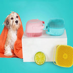 Soft Silicone Dog Bath Brush Gloves - Pet Grooming Essential