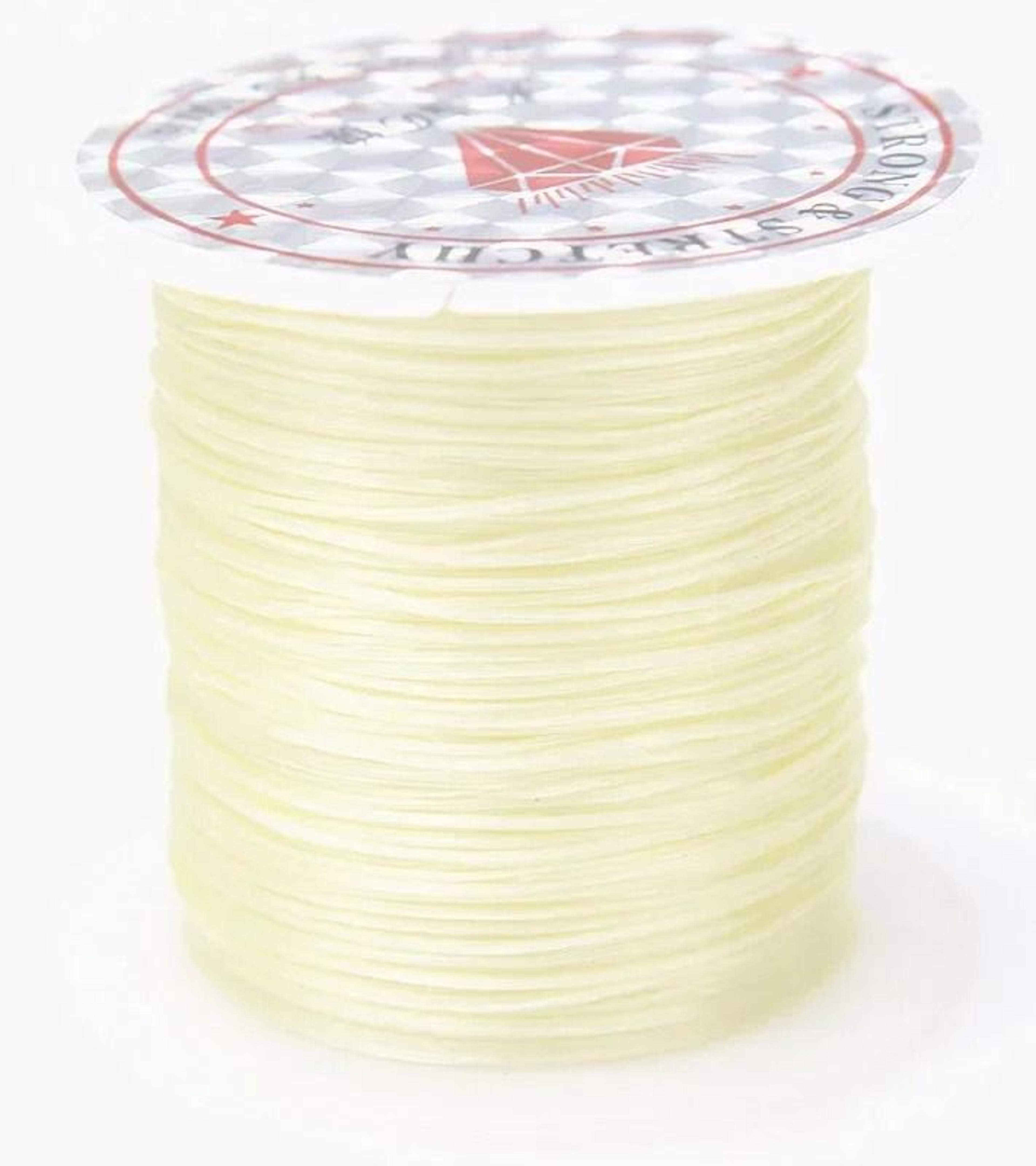 Elastic Crystal Beading Cord 1mm Stretch Thread for Jewelry Making