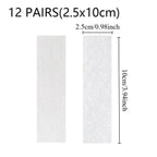 Heavy Weight Hook and Loop Adhesive Mounting Strips – Strong Double-Sided Fasteners for Picture Frames & Wall Hanging