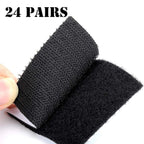 Heavy Weight Hook and Loop Adhesive Mounting Strips – Strong Double-Sided Fasteners for Picture Frames & Wall Hanging